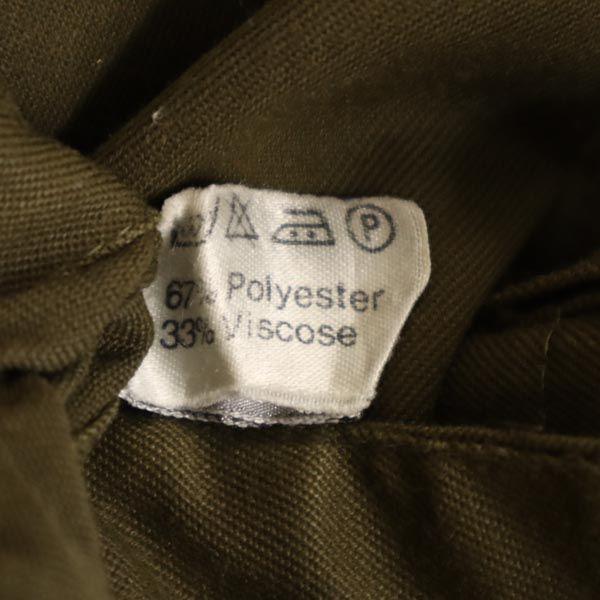 Austrian Army 80s military cargo pants khaki Button fly Men's Used