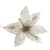 Fabric Plastic Fake Flower 26cm Christmas Decor New Xmas Tree Decorations  New Year