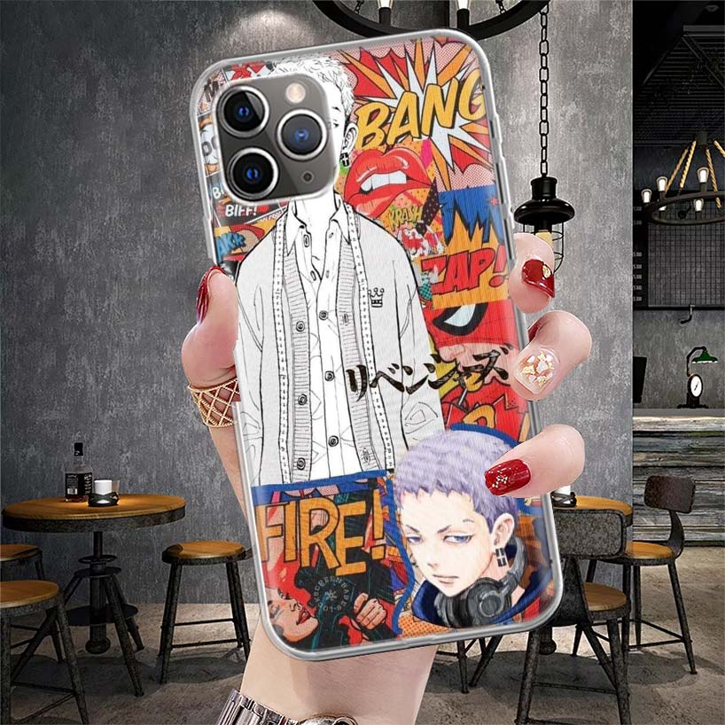 Чехол для телефона Tokyo Avengers Art для Apple iPhone 17 Air 16 15 Plus 14 + 13 Mini 12 11 Pro Max 7 8 SE 16Max Мягкий чехол