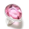 Kunzite Gemstone 925 Sterling Silver Gift Jewelry Ring Size 8