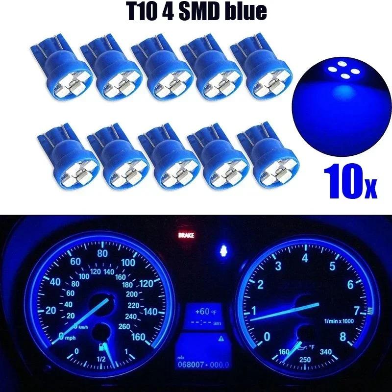 Автомобильная лампа T10 3528 1210 4SMD Широкий свет Лампа для чтения Панель приборов Лампа номерного знака W5W Мотоциклетное оборудование Аксессуары Amagi