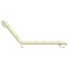 Sun Lounger Cushion GEMERT 100percent  Polyester Cream 200 x 50 x 3 cm