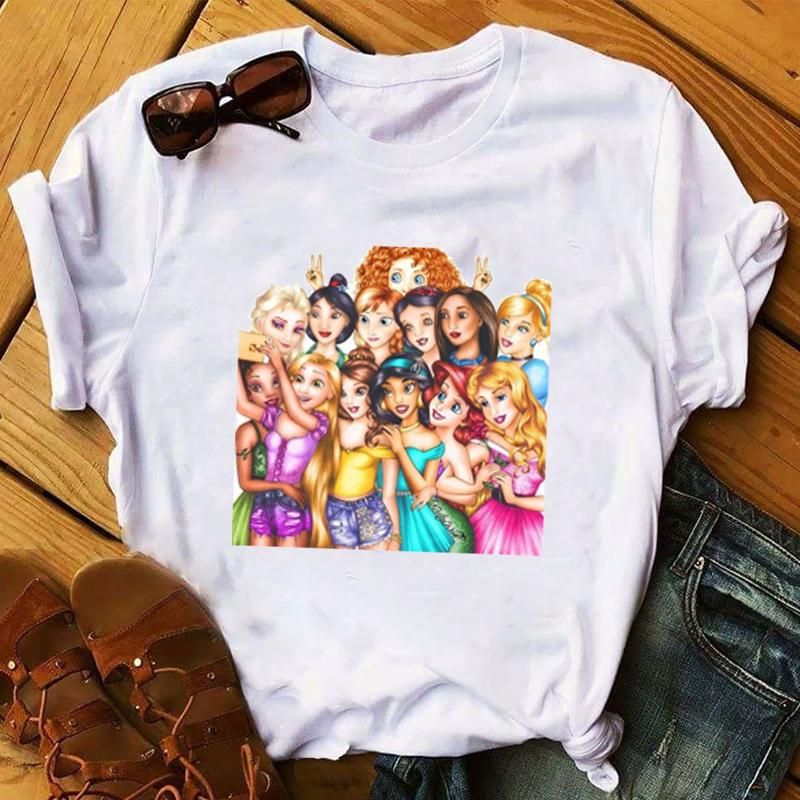 New Women T-Shirt 2023 Good Vibes Letters Fashion Top Female T Shirts Harajuku Streetwear O-Neck Short Clothes Ladies Tshirts