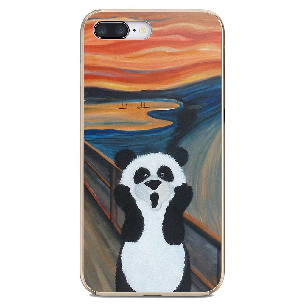 Мягкие прозрачные чехлы для BQ Aquaris C U2 UV X2 X Lite Pro Plus E4.5 X5 E5 4G 6040L Magic S 5059, милая китайская панда