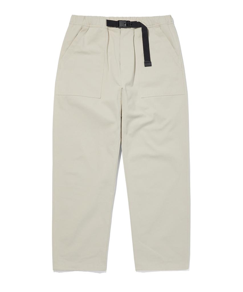 CRITIC Fatigue Tapered Pants Ivory
