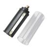 Plastic Sheath Tube 18650 Battery White Casing for Flashlight Torch Lamp Case Holder
