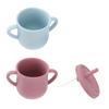 Leakproof Silicone Cups Anti-Hot Water Cup New Baby Feeding Cups