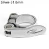 Quick Release Bike Seat Clamp 28.6mm 31.8mm 34.9mm Bicycle Seatpost Clamp  Cycling Accessories