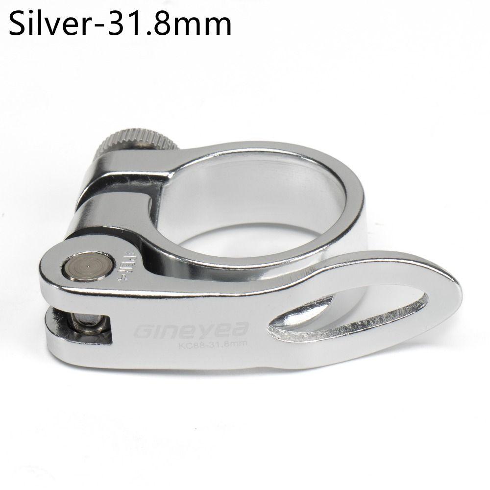 Quick Release Bike Seat Clamp 28.6mm 31.8mm 34.9mm Bicycle Seatpost Clamp  Cycling Accessories