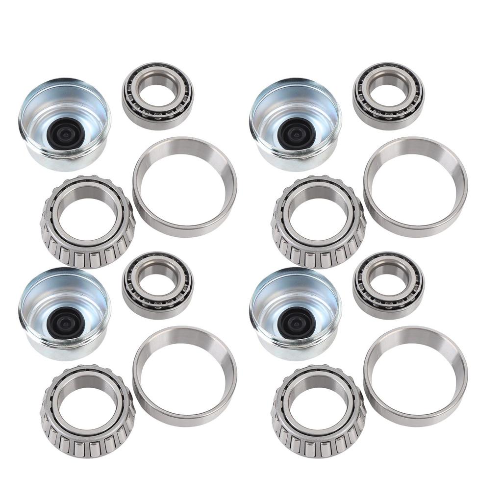 4 Set Trailer Wheel Hub Kit 25520 15123 245 Bearings 21333TB 10 10 22333TB 10 36 Seal Cotter Pin Fit 5200 6000lb Axles