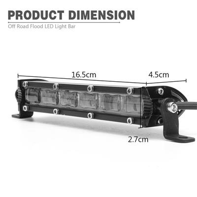 Пара 8''120W 12000LM Алюминиевая 6D Заливающий луч Тонкая светодиодная рабочая фара Однорядная Автомобильные Внедорожные фары Новые