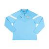 Manchester City 1/4 Zip Training Fleece Top Women Tops Blue 767758-12