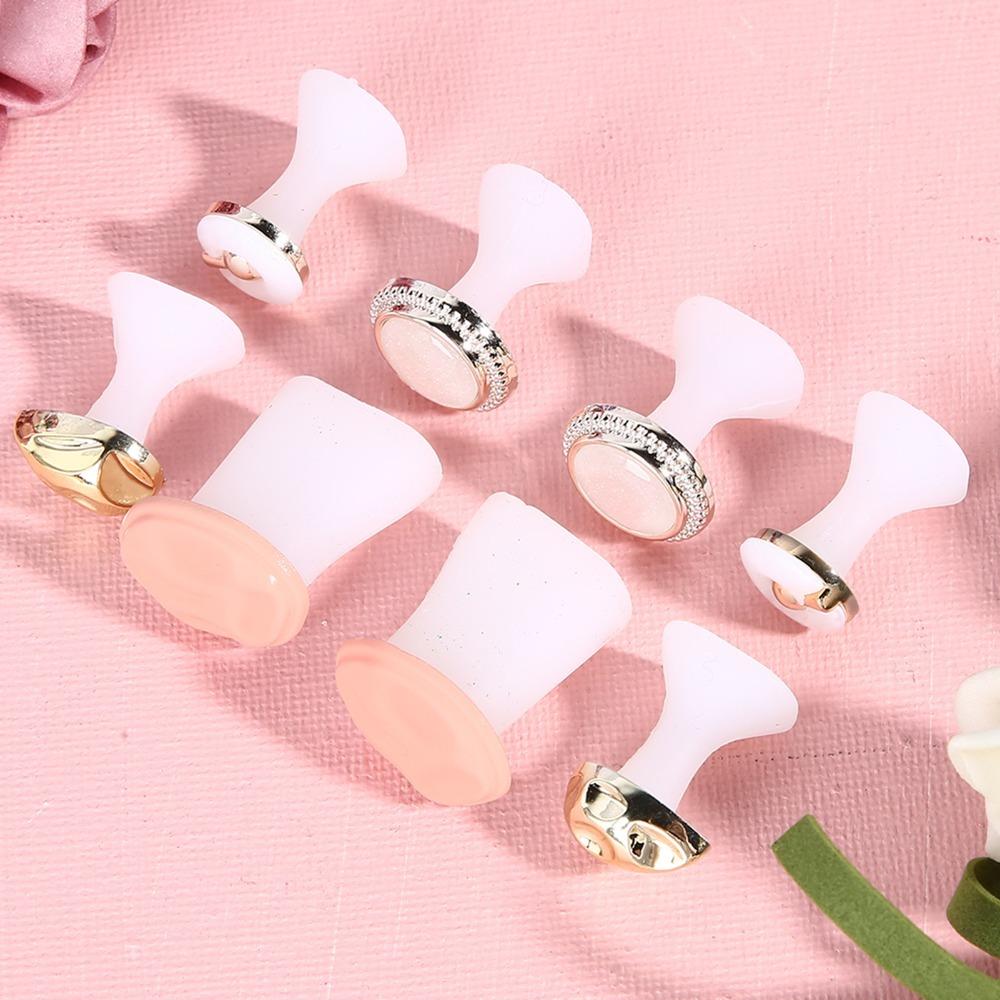 8 Pcs Non-slip Pedicure Toe Dividers Soft Silicone Reusable Toe Dividers Home Use