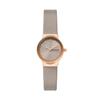 Skagen Freja Нержавеющая сталь Классические Кварцевые Коричневый Один Freja Lille Женские Часы, Кожа/Розовое Золото, Размер,