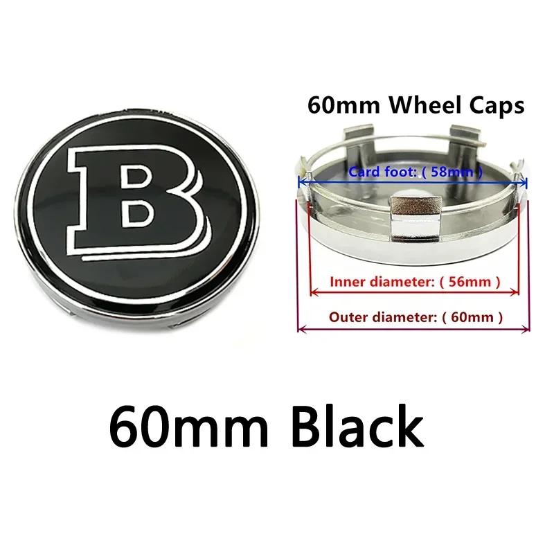 4 шт. 56 мм 60 мм 68 мм 75 мм 3-контактные для автомобиля Mercedes-Benz колпачки на центр колеса колпаки ступицы обода эмблема W202 W220 W213 W210 W164 E200 E260 E300