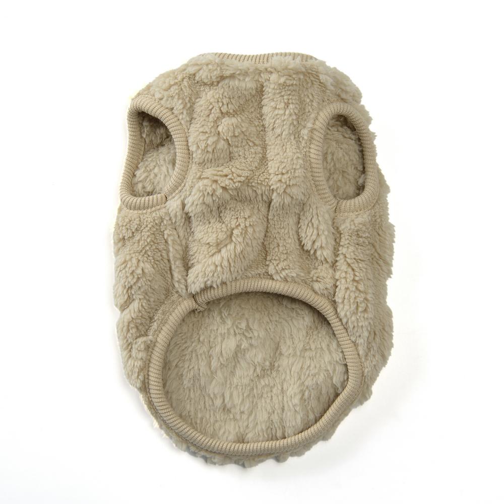 Флисовый жилет для домашних животных, теплая одежда для собак маленьких и средних пород, кошек, мягкая и уютная толстовка для щенков, костюм шнауцера и йоркширского терьера