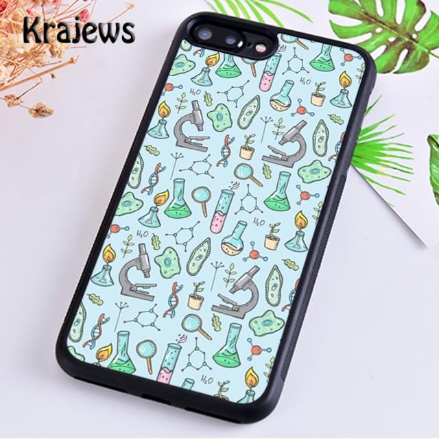 Krajews Химия Мягкий Чехол Для Телефона Для iPhone 17 Air 16 15 14 plus 11 12 13 pro max coque Оболочка Fundas