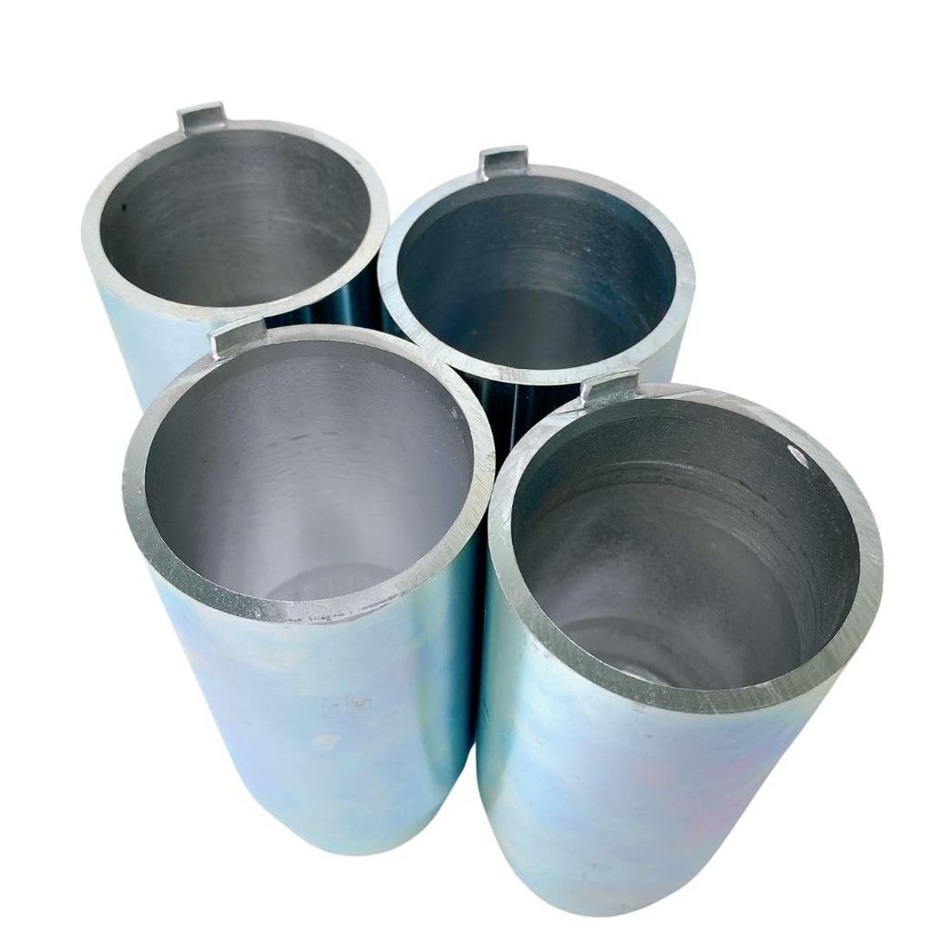 Комплект из 4 удлинителей Bishamon Lift диаметром 50 мм x новых 10 см, совместимых с оригинальным подъемником, изготовленных в Японии, двухстоечные крепления, 100 мм, модель, адаптер,