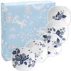 Wedgwood Официальный свадебный подарок Клубничный Цветок Индиго Соя Набор свадебных подарков для невесты и Официально импортированная Упаковочная посуда, 5, Посуда,