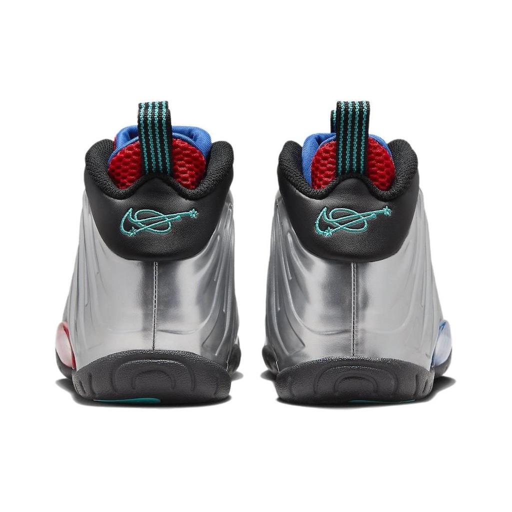 Nike Детские кроссовки Little Posite One GS All-Star Silver Metallic-Silver Dusty-Cactus FJ3303-001