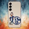Чехол для телефона команды S-Schalke 04 для Samsung Galaxy A20, 21s, 22, 31, 32, 52, 53, 72, 73, 80, 91 Мягкий черный корпус