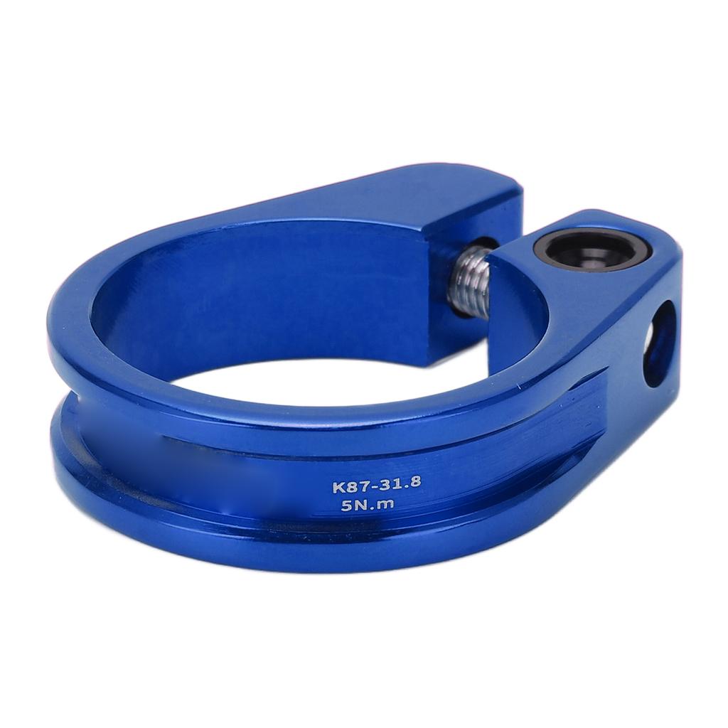 Велосипедный подседельный хомут 31,8 мм Алюминиевый сплав Фрезеровка ЧПУ Эргономичный полый дизайн Велосипедный подседельный штырь