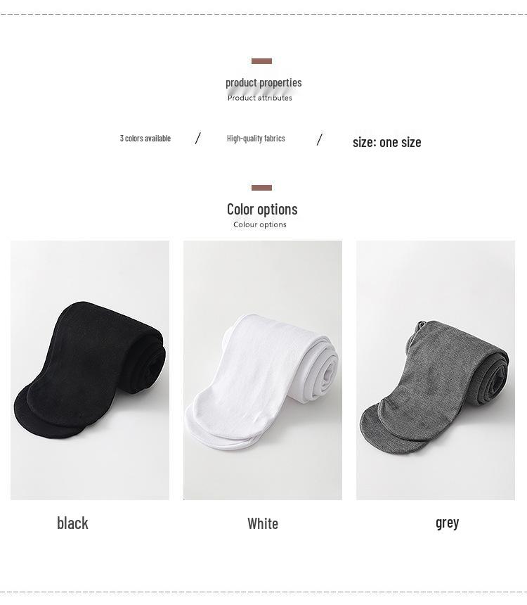 High Elastic Velvet Dragon Claw Wool White Pantyhose and Sanded Leggings for Kids