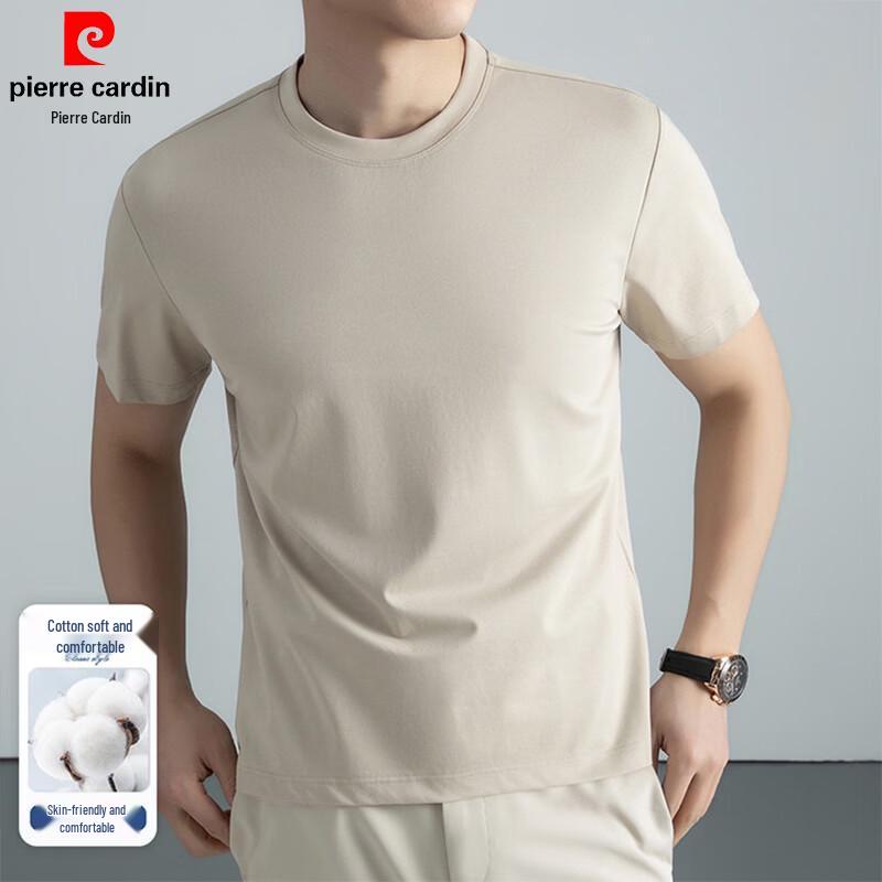 Pierre Cardin Men's Breathable Round Neck T-Shirt