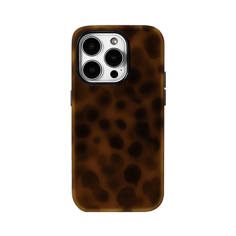 Роскошный стильный чехол Clmj с леопардовым принтом для iPhone 17 16e 16 15 14 13 12 11 XS XR XSMAX Air Pro Max Plus Двухслойная крышка