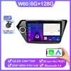 Android 14 Carplay Auto Для Kia RIO 3 2011 2012 2013 2014 2015 2016 Мультимедийный Автомагнитола Видео WIFI+4G DSP Стерео 2 Din