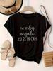 No Estoy Enojada Asi Es Mi A Pattern Summer New Womens Tshirt Casual Fashion Printed Tshirt Elegant Womens Clothing