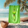 Christmas Gift Oscar Comedy Movie How the Grinch Stole Christmas soft beach towel outdoor camping vacation swinging beach scarf decorative blanket B3