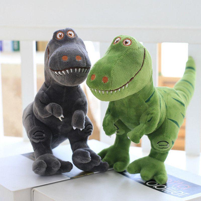 Soft And Huggable Dinosaur Plush Toys Cartoon Tyrannosaurus For Kids Boys Gifting