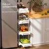 1pc Kitchen Pull Out Organiser,kitchen Gap Organiser, Kitchen Organiser, Multi Level Mobile Trolley, Gap Organiser, Bathroom Organiser