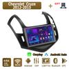 Android Carplay автомобильное радио для Chevrolet Cruze 2012-2015 мультимедийный проигрыватель головное устройство стерео GPS навигация BT WIFI 4+64 ГБ