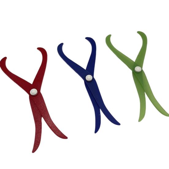 Керамический штангенциркуль с изогнутой ногой, портативный сверхмощный акриловый керамический измерительный инструмент для резьбы по глине, моделирование скульптуры, керамические инструменты