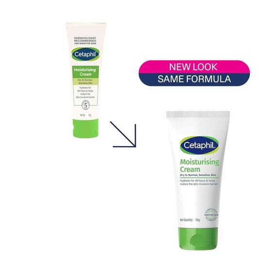 Cetaphil Увлажняющий крем для лица и тела, для сухой и нормальной кожи, 80 г