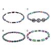 Magnetic Bracelet Delicate Pain Relief Jewelry Colorful Beaded Magnet Therapeutic Bangle