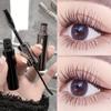 Flawless All-Day Lashes Intense Black Двуглавая водостойкая тушь для удлинения и подкручивания ресниц, не растекается и не выцветает