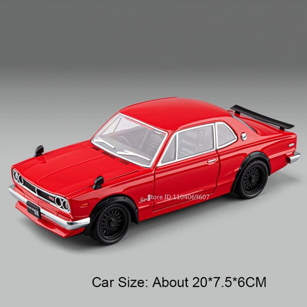 1:22 Skyline Gtr Rwb 993 Модель Спортивный Автомобиль Игрушка Сплав Литье под Давлением Амортизация Звук Свет Двери Открываются Коллекция Модели Суперкаров