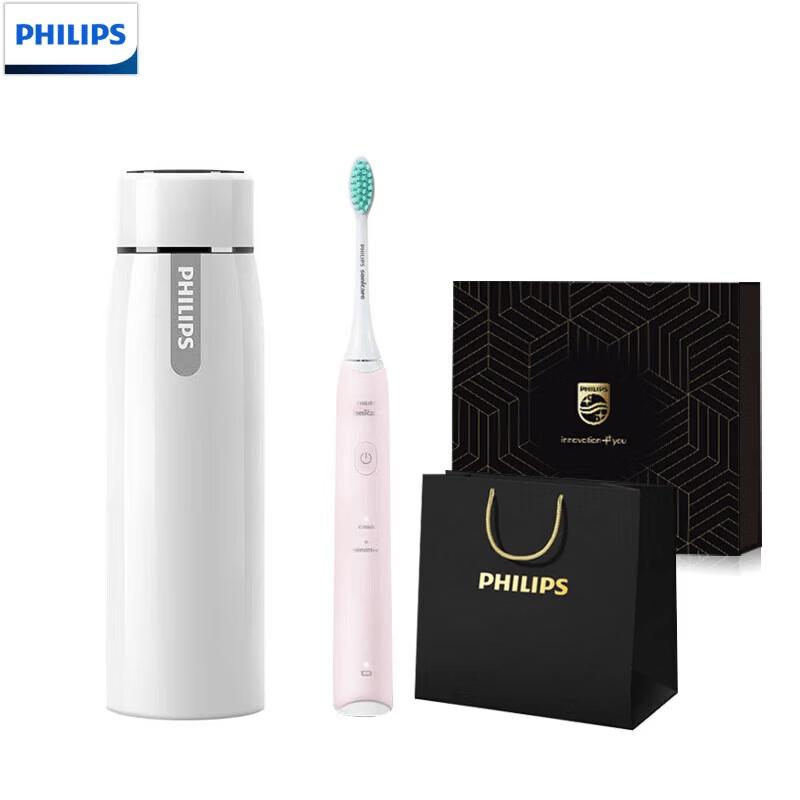 Philips Xingyue HX2421 Звуковая электрическая зубная щетка Подарочный набор Вилка CN (адаптер в комплекте)
