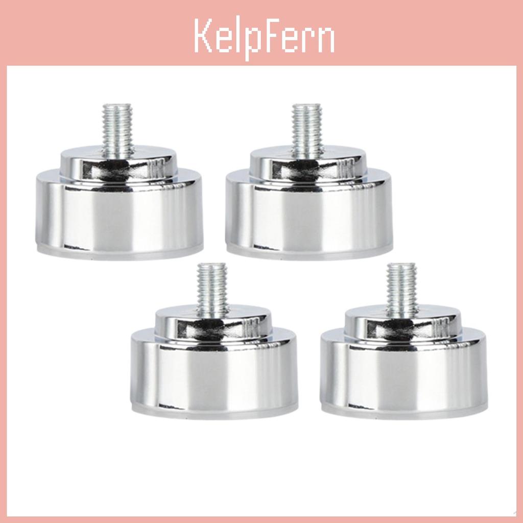 Bed Frame 4 Pieces Thread Legs Table Feet Adjustable Heavy Duty Sofa Metal Furniture Legs