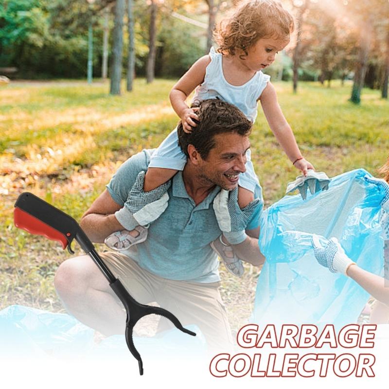 30 см Длинный Захват для Мусора, Захват для Мусора, Совок для Мусора, Эргономичная Ручка для Дома, Сада и Кемпинга
