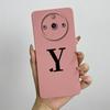Чехол для Realme 11 Pro Чехол для телефона Realme 11 Pro + Plus RMX3771 RMX3740 RMX3741 Обложка Милые Инициалы Кожа Мягкий Матовый Чехол