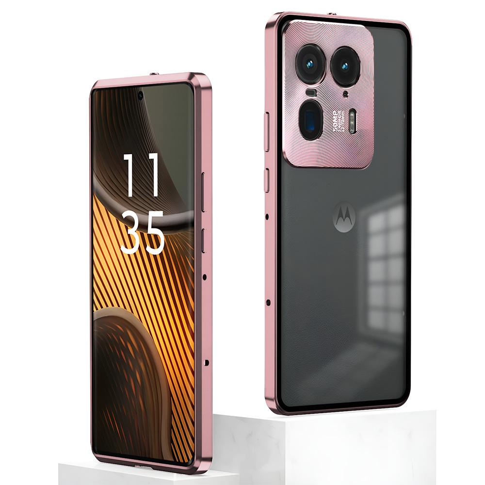Motorola Edge 50 Ultra Frame Case, Pink