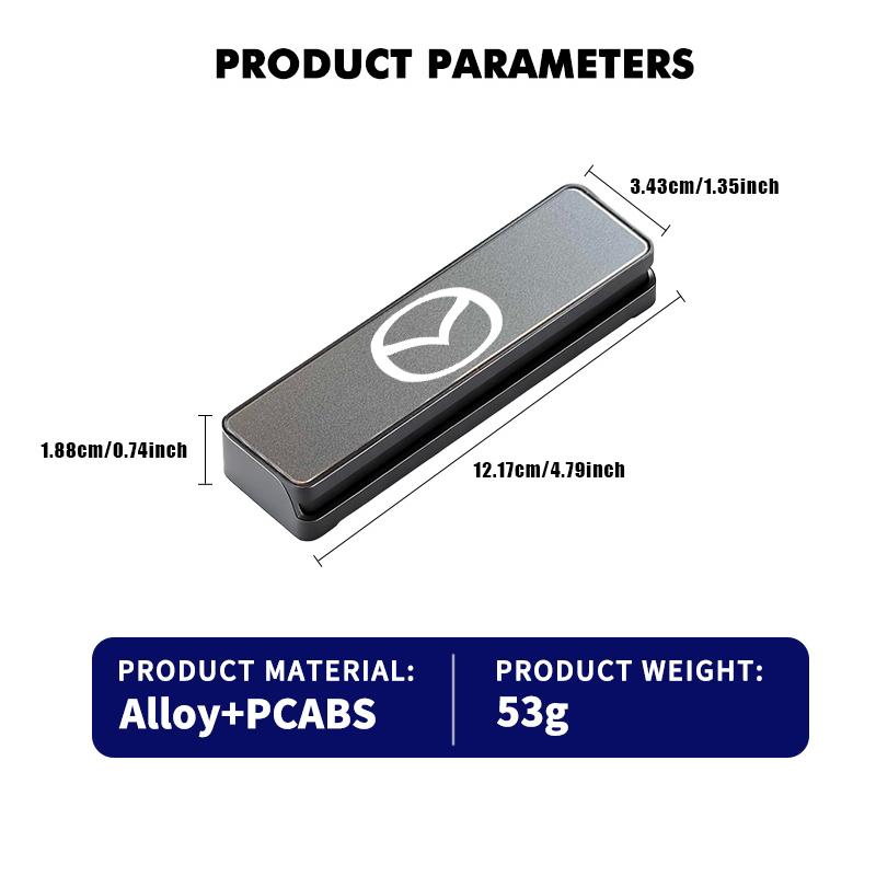 AAGD1 Alloy Car Parking Phone Number Plate Move Car Contact Card For Mazda 3 CX3 CX4 CX5 CX7 CX8 CX9 CX30 RX7 Atenza Axela