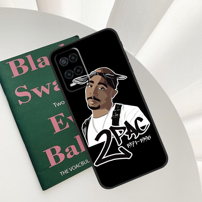 Рэпер 2pac Певец Тупак Чехол Для Oppo A52 A72 A76 A96 A54 A74 A94 A54S A57S A58 A78 A98 A57 A77 A15 A16 A17 Обложка