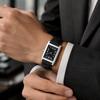 Classic Business Men Watch Square Roman Numeral Dial Leather Belt Analog Male Quartz Wristwatch Elegant Dress Watches for Man