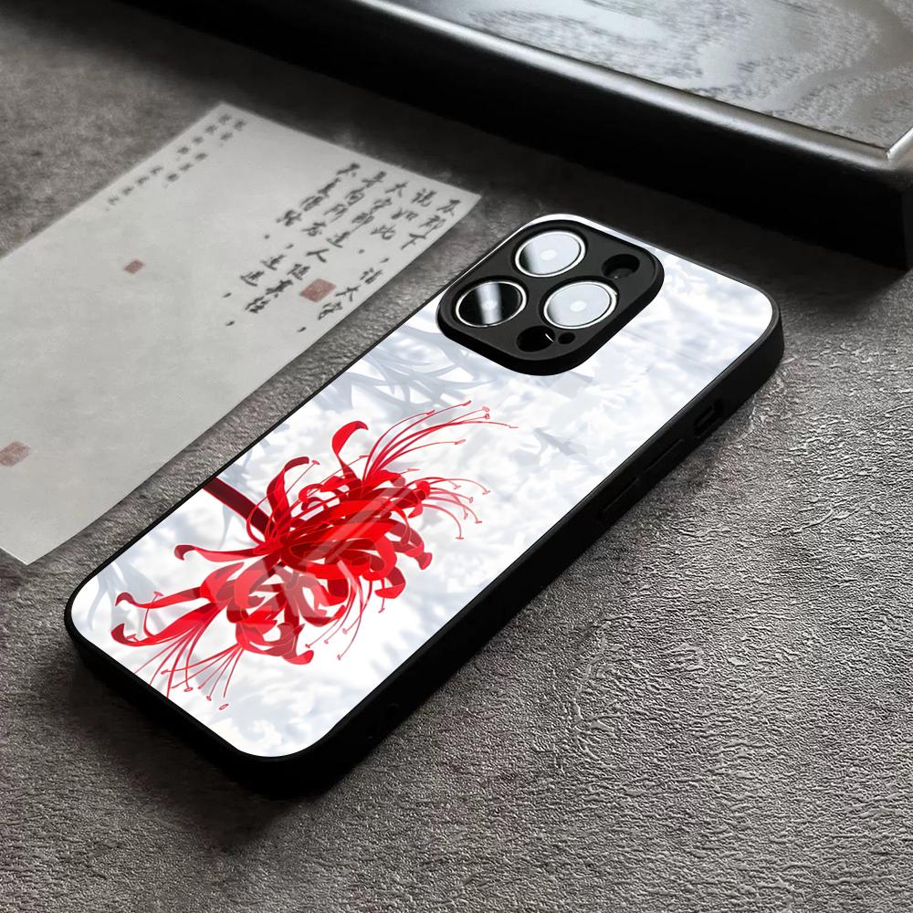 Крутой чехол для телефона Tokyo Ghoul в стиле аниме для iPhone 17 16 Pro Max 15 Plus 14 Pro 12 11 13 Mini X XR XS Max SE Стеклянная крышка