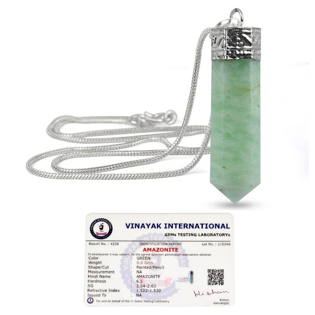 Подвеска-карандаш из кристалла Рейки с натуральным сертифицированным кристаллом качества AAA с сертификатом и металлической цепочкой для исцеления и кристаллическими лечебными драгоценными камнями